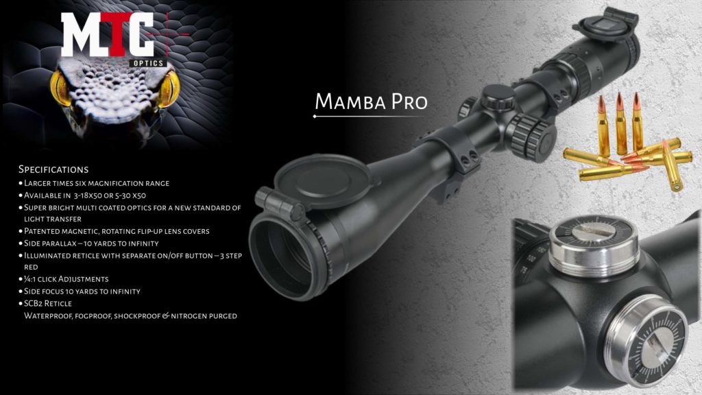 MTC Optics USA home Page Slider Mamba Pro